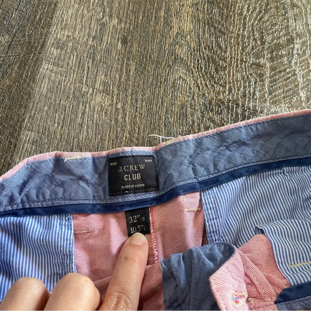 J Crew Club Pink Shorts